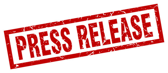 square grunge red press release stamp