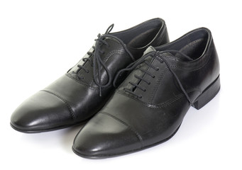 man shoes in studio