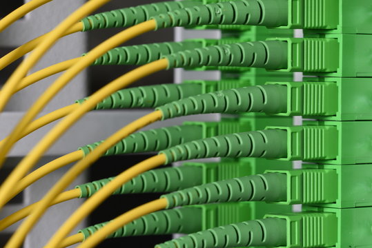 Fiber optical network cables