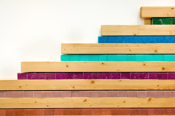 row of soap wall bathroom design line of  soap blocks bars of soap background