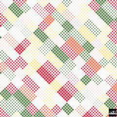 Abstract square pixel mosaic background. Eps10 Vector illustration