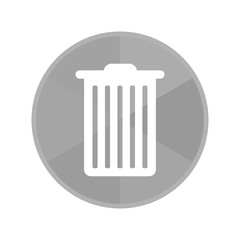 Kreis Icon - Mülltonne
