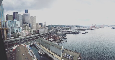 Cityscape. Seattle Downtown, Washington State, USA