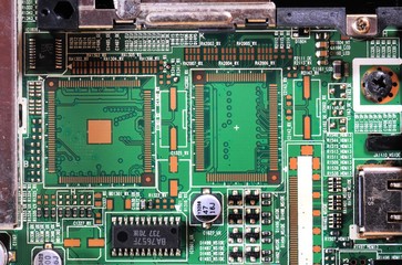  Electronic LCD TV Components.