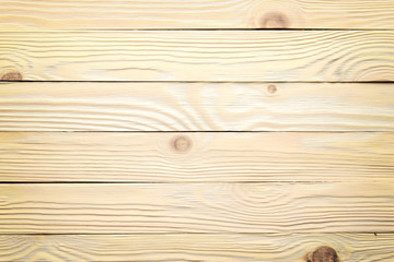 Background of thin boards. Boardwalk texture table