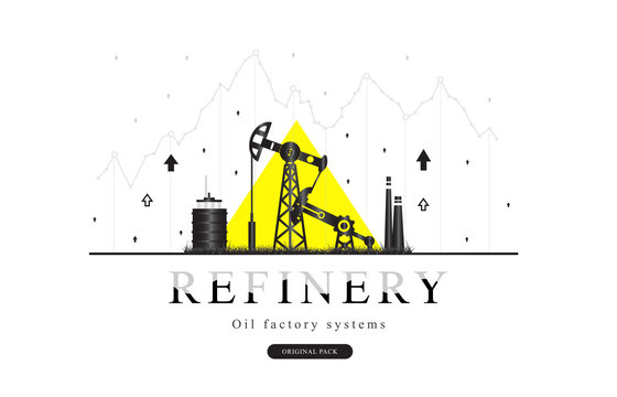 Popularity Oil refinery modern layouts industry.