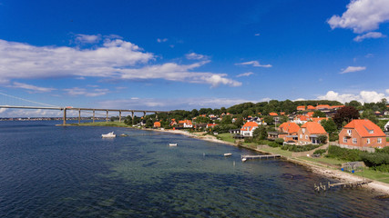 New Little Belt Bridge from drone view © alexandre zveiger
