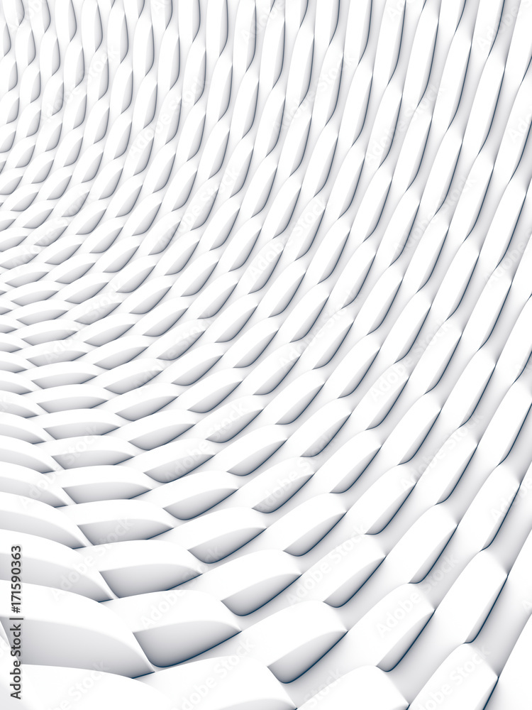 Poster White texture surface pattern. 3d rendering