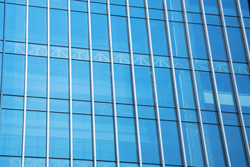 Fototapeta premium exterior of glass wall