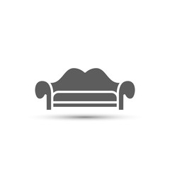 Sofa Icon. Vector illustration