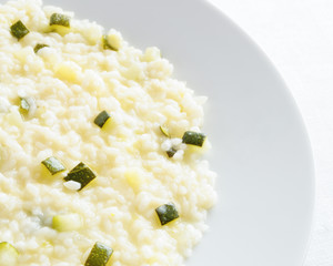 risotto with zucchini