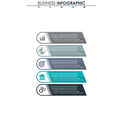 Business data, chart. Abstract elements of graph, diagram with 5 steps, strategy, options, parts or processes. Vector business template for presentation. Creative concept for infographic