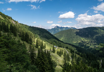 Fototapeta na wymiar The landscape of mountain in Tyrol, Bavaria