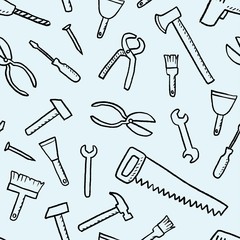 Tools doodle texture