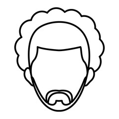 Businessman avatar cartoon icon vector illustration graphic design