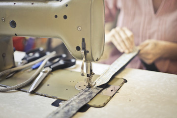 Dressmaking in a traditional laboratory