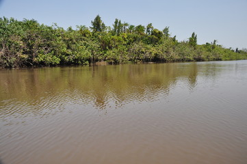On the Mupa river. Mozambique