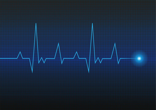Heart pulse. Cardiogram. vector illustration