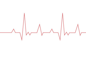 Heart pulse. Cardiogram. vector illustration
