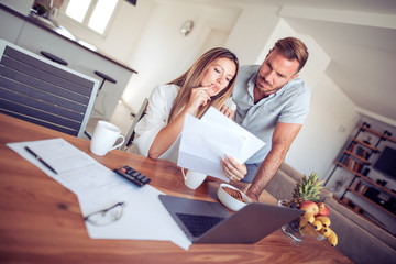 Family, debts and financial problems