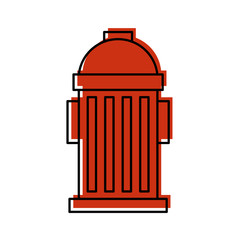 fire hydrant on the street emergency equipment