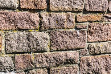 steinmauer gemauerte wand hintergrund mit struktur