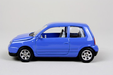Auto, blau
