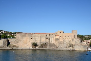 Fototapeta na wymiar Château royal de Collioure 