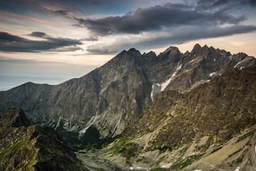 Widok z Jagnięcego Szczytu ,Tatry Słowackie. © Adam Olszowski