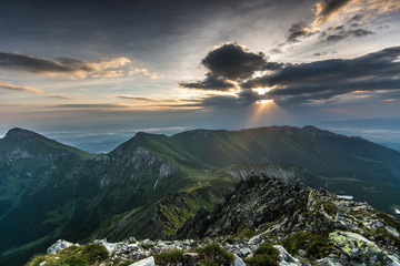 Widok z Jagnięcego Szczytu ,Tatry Słowackie. © Adam Olszowski