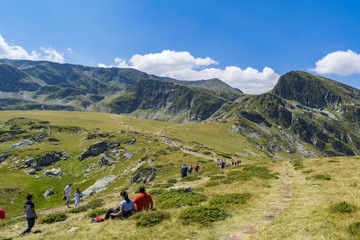Rila lakes in Rila mountain - Bulgaria
