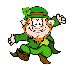 Happy Leprechaun Dancing