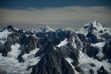 Naklejka premium French Alpes