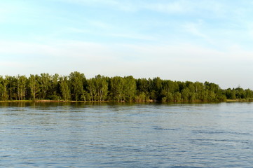 The Ob River near the city of Barnaul.