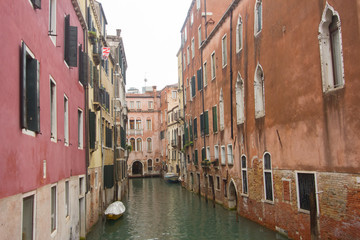 Fototapeta na wymiar Vicolo a Venezia