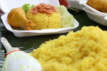 biryani rice with chicken