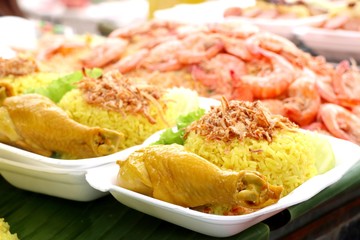 biryani rice with chicken