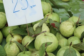 Guava fruit at street food