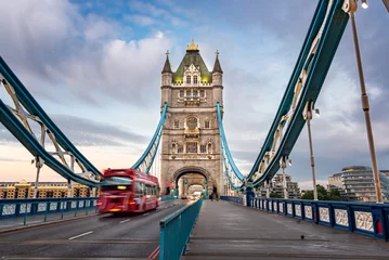 Acrylic prints Tower Bridge Inside Tower Bridge London UK