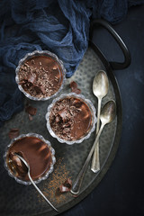 Dark Chocolate Espresso PANNACOTTA