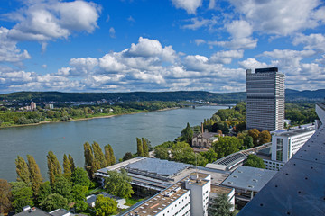 Blick ins Rheintal bei Bonn