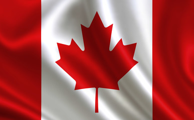 Canadian flag. Canada flag. Flag of Canada. Canada flag illustration. Official colors and proportion correctly. Canadian background. Canadian banner. Symbol, icon.
- 171636740