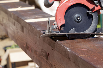 Lavorazione per un pergolato