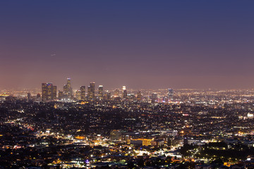 Fototapeta na wymiar Cityscape of Los Angeles
