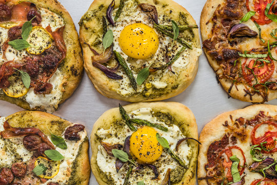 Rustic Pizzas