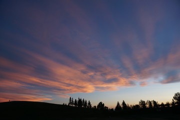 Sunset clouds
