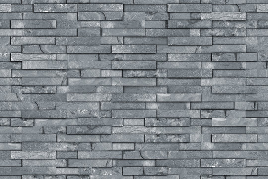 Seamless gray slate stone wall texture background / Schiefer Textur grau naturstein verblender Hintergrund nahtlos 