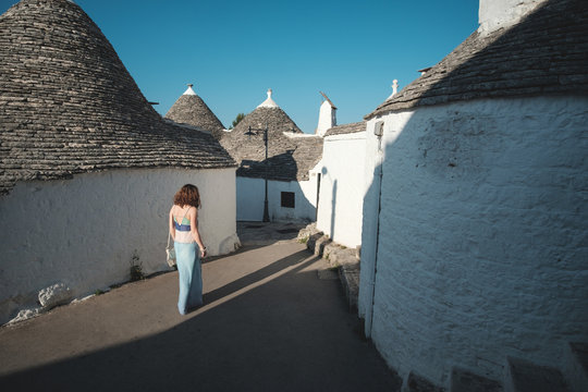 The trulli, the characteristic cone-roofed houses of Alberobello