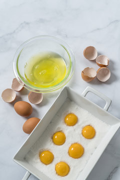 Preparing Cured Egg Yolks