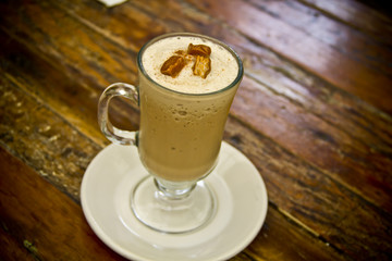Caramel cappuccino